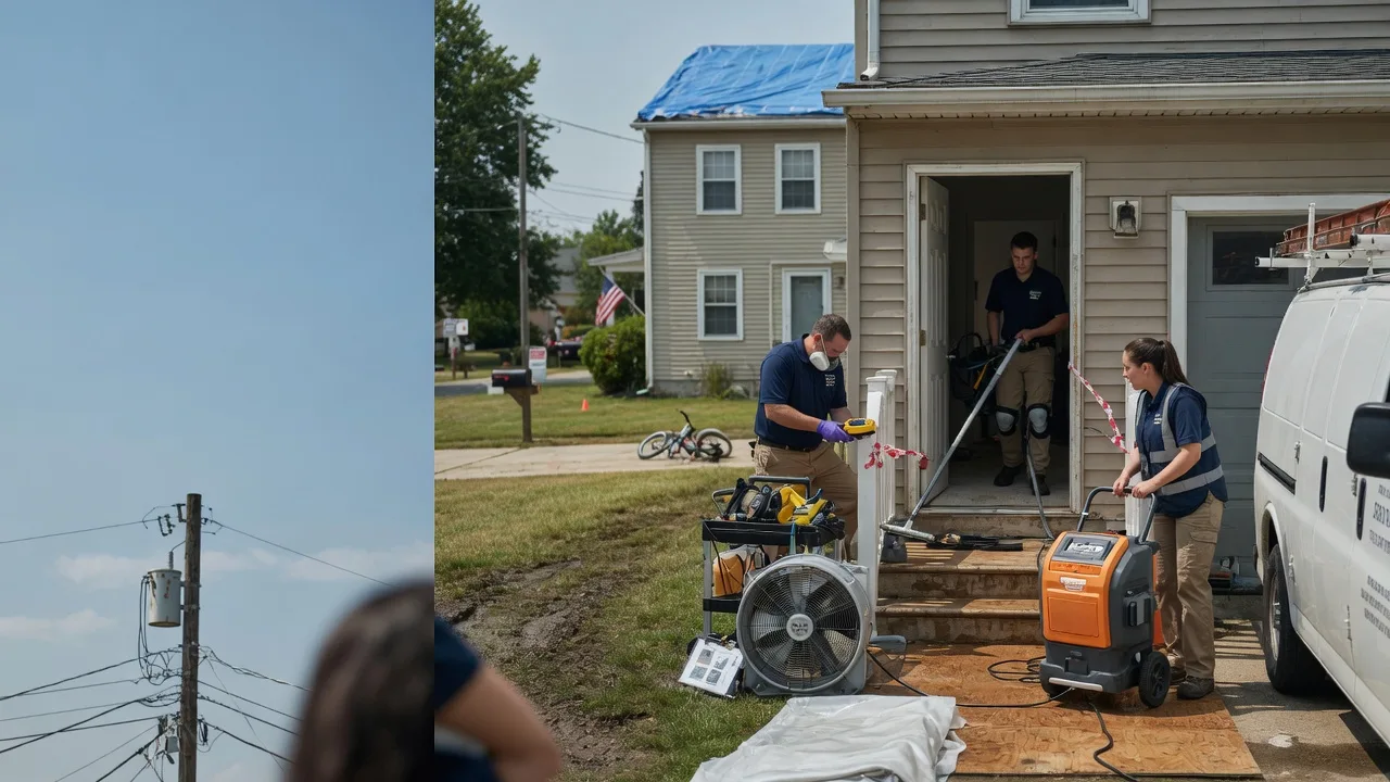 Water Damage Repair in Reardan, WA near me